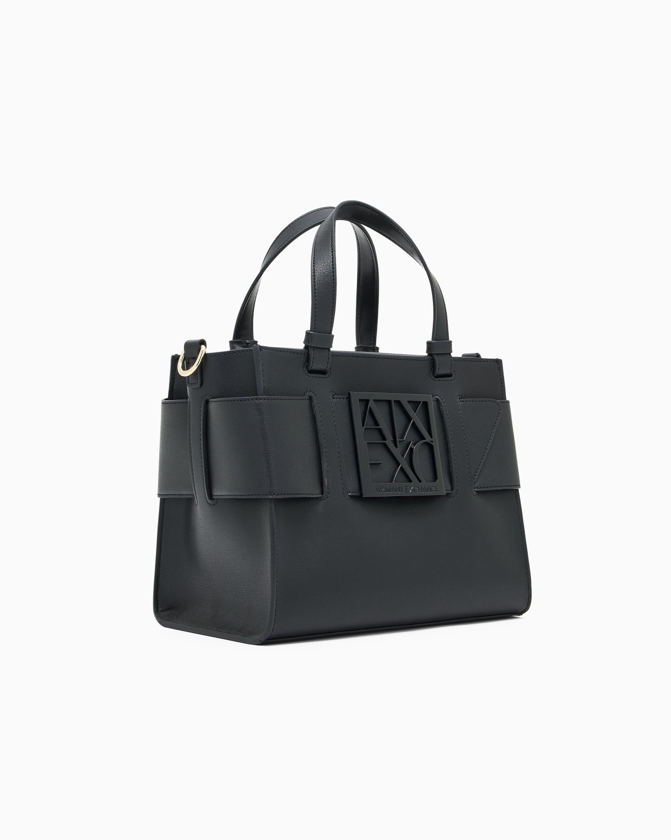 Bolso shopper Susy con logotipo y correa extraíble black Bolso shopper Susy con logotipo y correa extraíble black